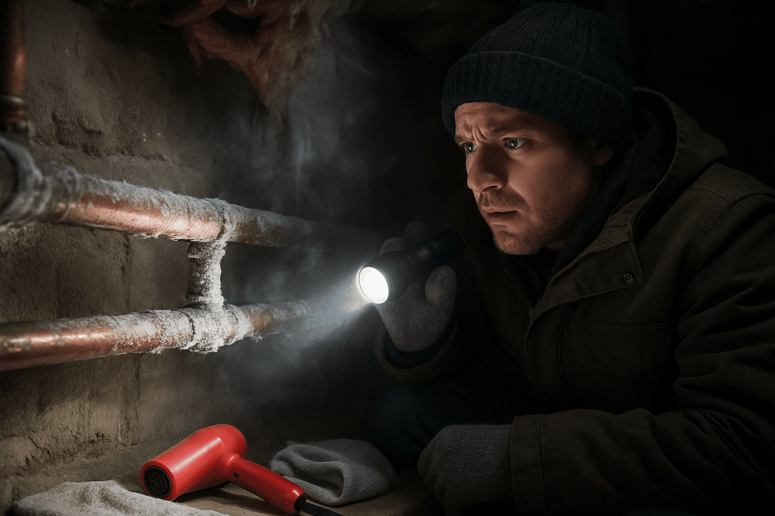 Emergency Steps When Pipes Begin to Freeze