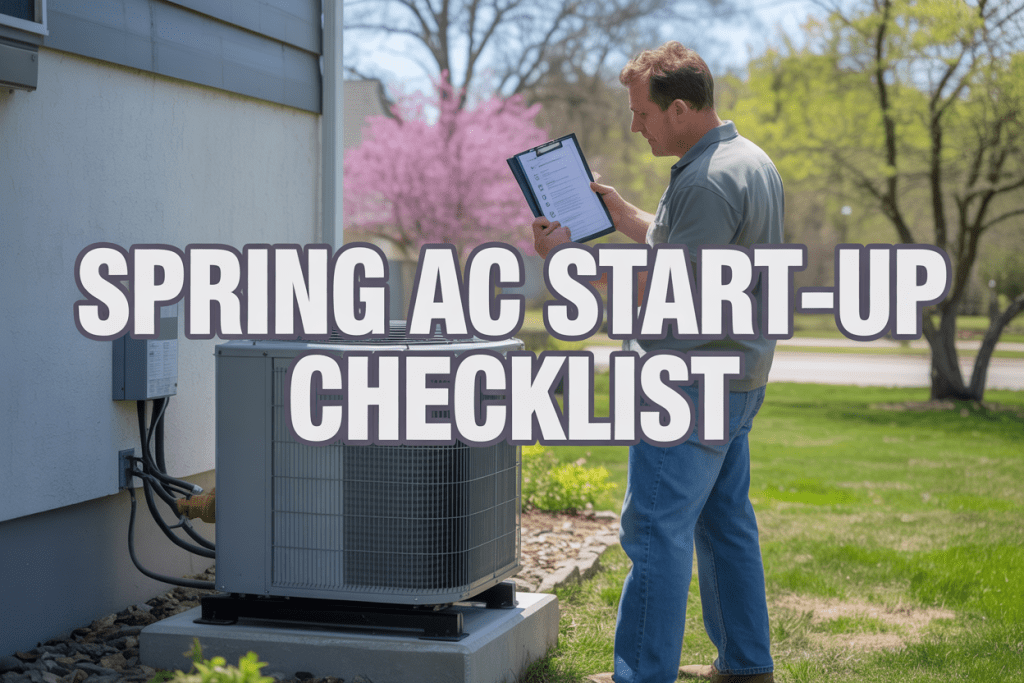 Spring HVAC System Start-Up: What Every Homeowner Should Check Before Turning on the AC